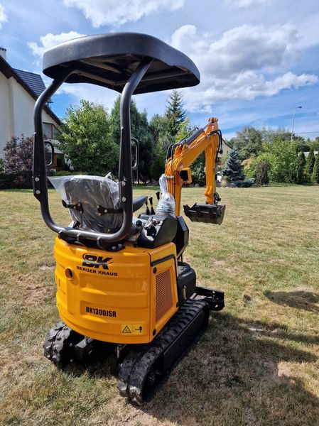 Міні-екскаватор Berger Kraus BK1300JSR KUBOTA управління двигуном JOYSTICK BK1300JSR_380 фото