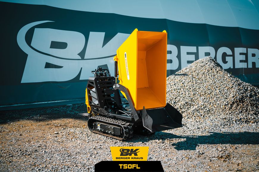 Бензиновый самосвал на гусеничном ходу 500кг T50FL Briggs&Stratton Стартер E-start T50FL фото