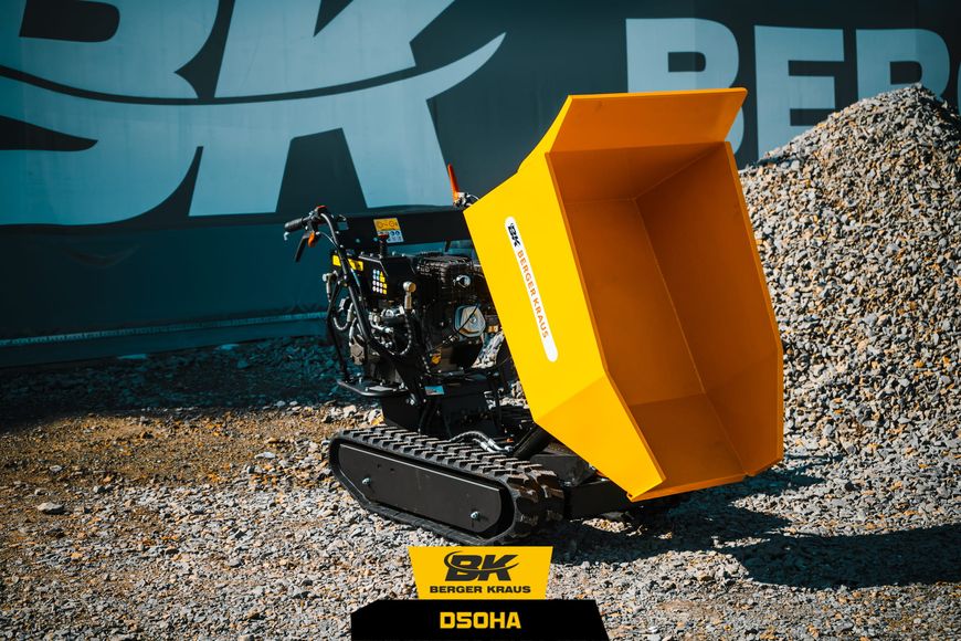 Мини-самосвал Тачка D50HA на гусеничном ходу 500кг Стартер Briggs&Stratton E-start D50HA фото