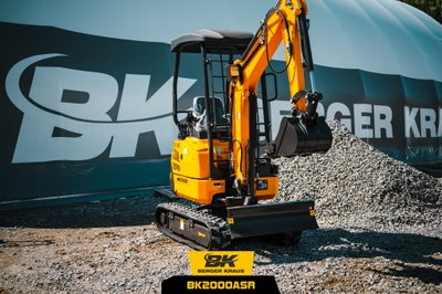 Міні-екскаватор Berger Kraus BK2000ASR з аксесуарами YANMAR BK2000ASR_kpl_ фото