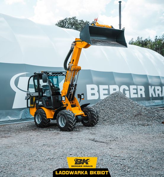 Фронтальний навантажувач з кабіною Berger Kraus BK810T двигун Perkins Euro 5 BK810T фото